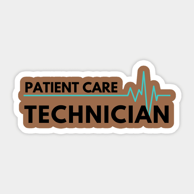 patient care technician Sticker by Leap Arts